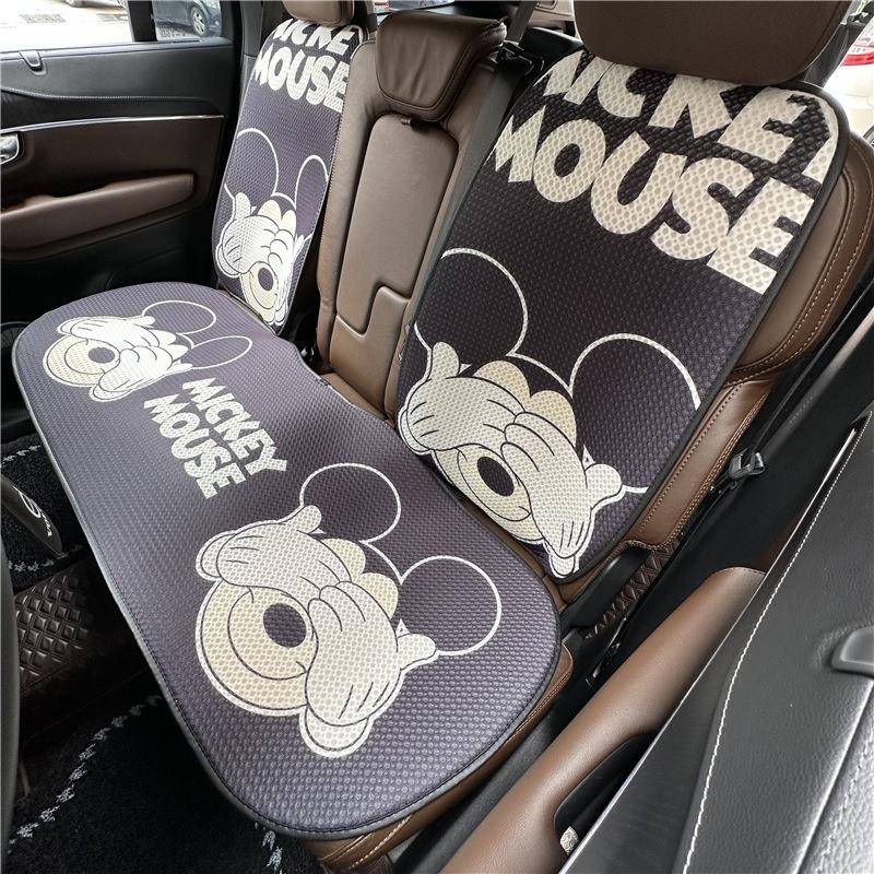 透配四季通用汽车坐LMA垫气套可爱卡夏通夏季车内屁垫季