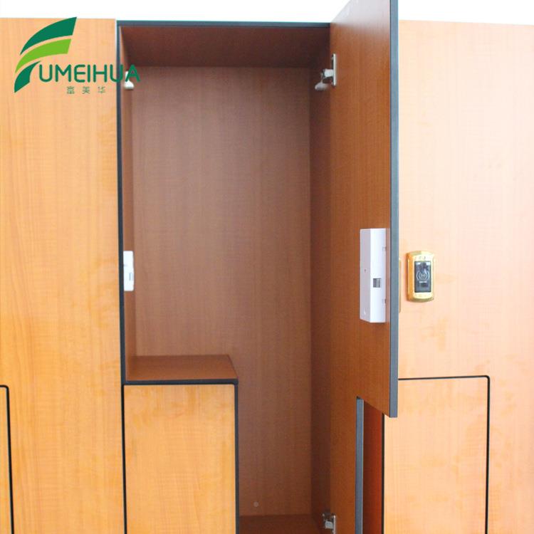 代抗倍特FMH-kbt0防桑拿房储物柜淋浴间Z型hpl更衣柜电子锁带抽屉