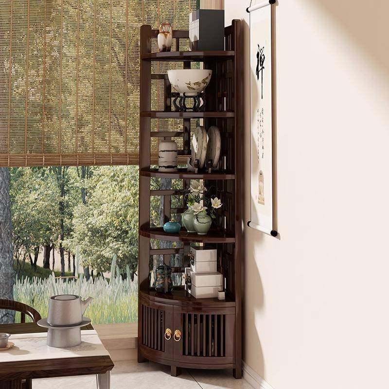 转角柜转用角墙置VQR物架家角柜柜新中式餐厅角落柜客厅边角沙发