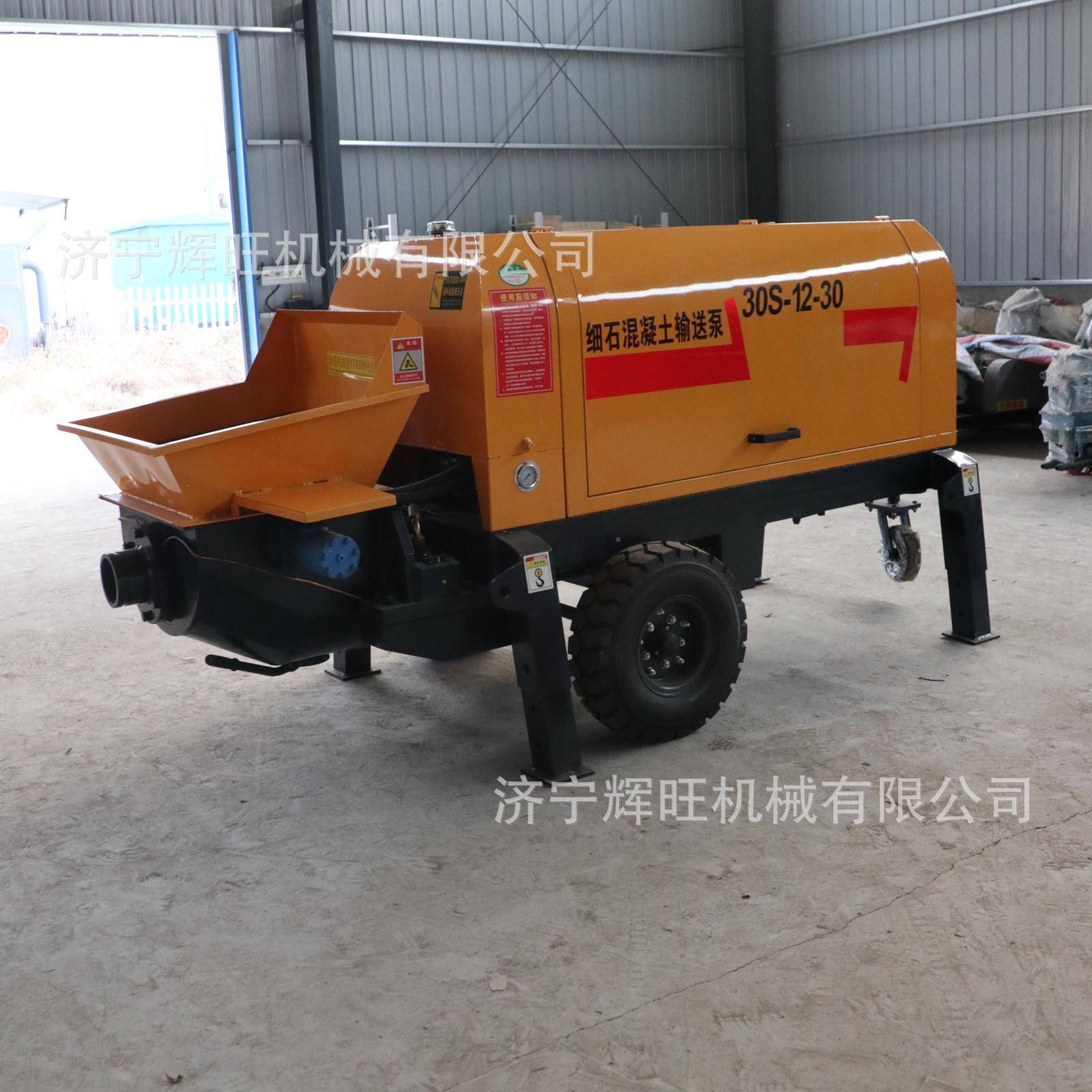 柴油动力颗粒混凝地土砼泵电动细石砂浆地暖回ZBH次填大二结构泵