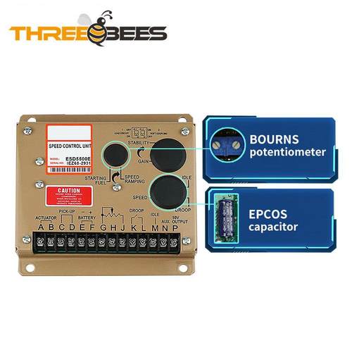 质优版调子速板ESD无品牌/5550E柴油电机组转速控制器直流电调发