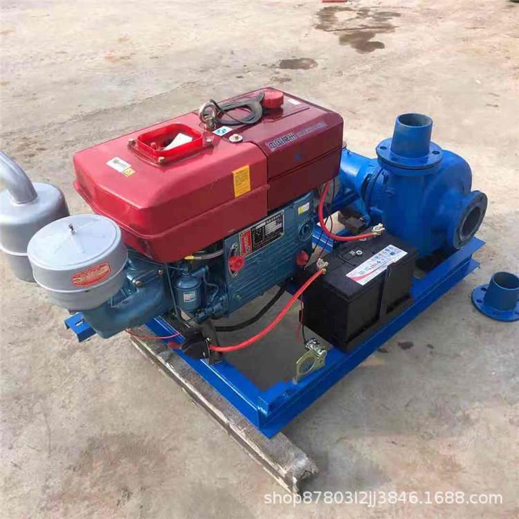 机污泥XOP排水柴泵防腐高耐磨扬程8寸移动式抽油沙泵