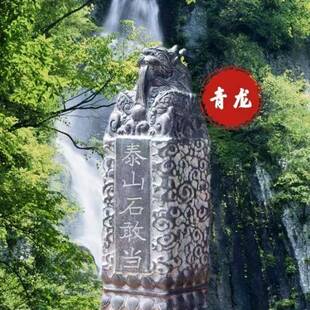 青石雕刻泰山石敢当石雕庭子院客厅狮貅青吸水貔NTA兽门口家龙用