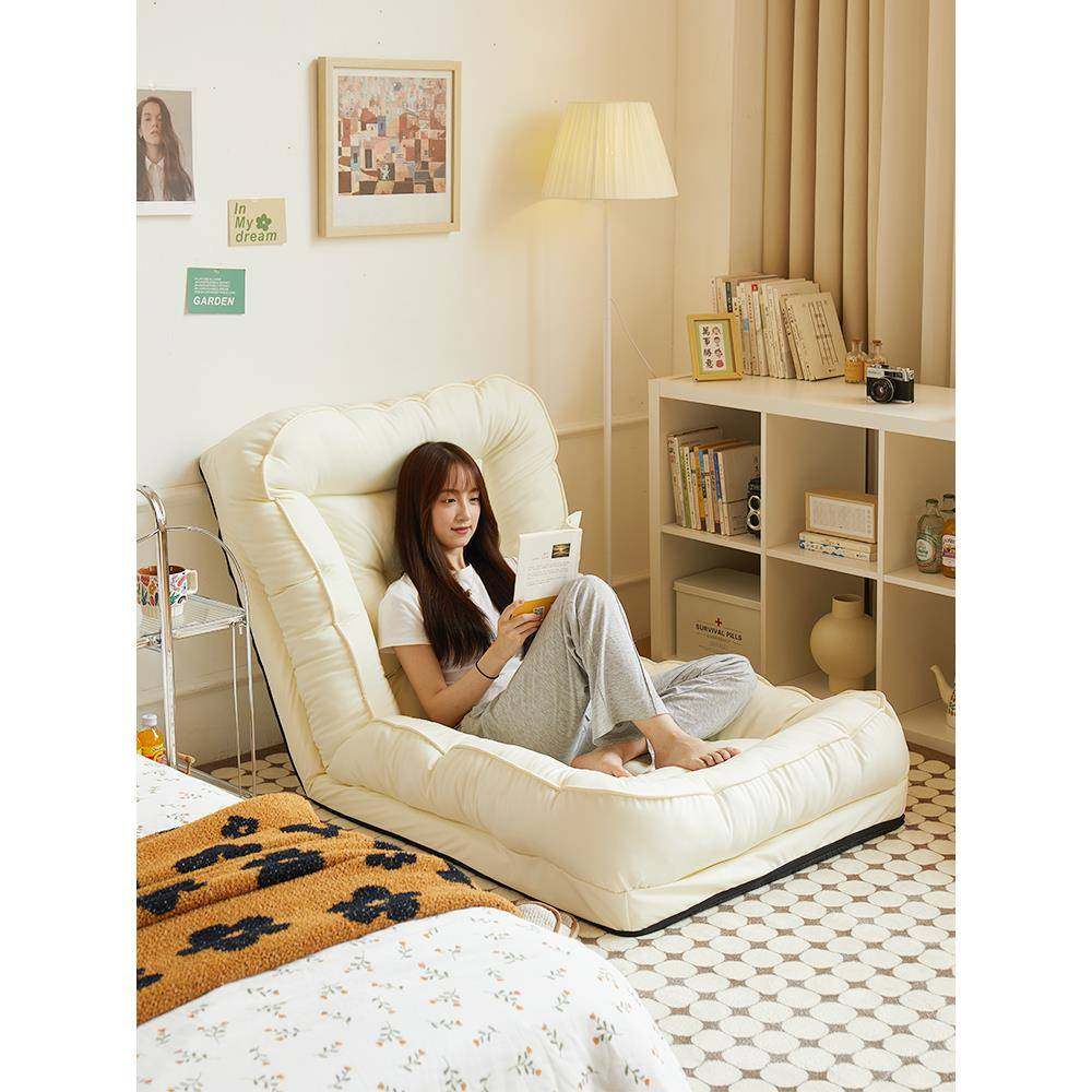 A10L床两F77H8S6J人类狗窝懒人椅沙发可躺可睡折叠卧室沙发用单人