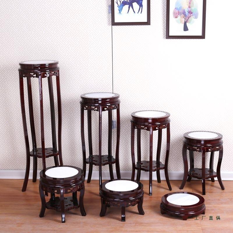 花架鱼实木客厅落TWW地式绿萝花盆架阳台木质盆缸架仿景架古花盆