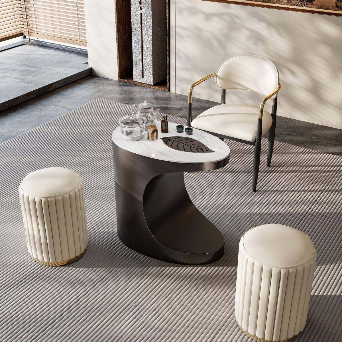 现简约小YWQ茶桌2025新款小型可移动阳台代桌动椅组合三件茶套移,商业/办公家具,茶台/茶桌,淘宝优惠券,粉丝福利购,淘宝优惠卷