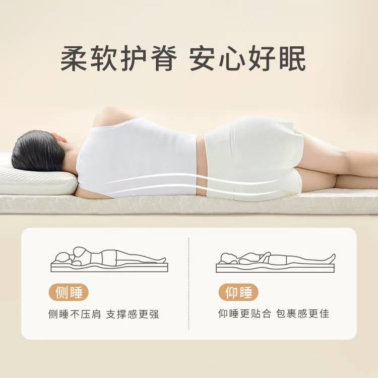 某朵清肯防螨记忆棉床垫家用软垫薄款宿舍单人双人榻榻米海绵垫