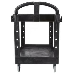 务乐柏美商用品推HD双层下陷式 舒适手柄推车工业用车NUS重型多用