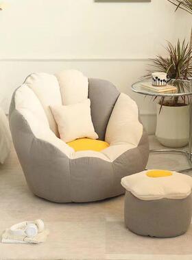 PDD10195懒人沙发卧小室客厅躺户型出租屋单人子豆凳袋椅榻榻米网