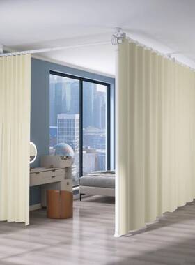 屏风隔断厅做房间顶客天房立地一房变两墙床遮挡室卧租房分隔VJM