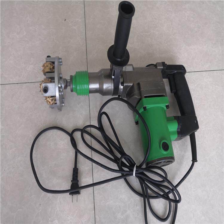 手推毛式电动MXL凿机地面麻面处理机混凝土打磨毛打机图片参数