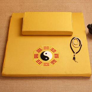 打FS757348坐垫禅静修垫椰棕折冥想坐垫家用叠加跪拜佛蒲团厚盘坐