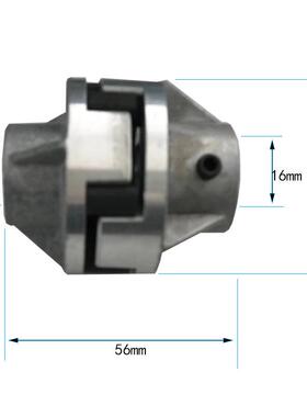 2xz双极直联家弹性真旋式空泵配件NXD电机连片轴器联轴器连厂零件