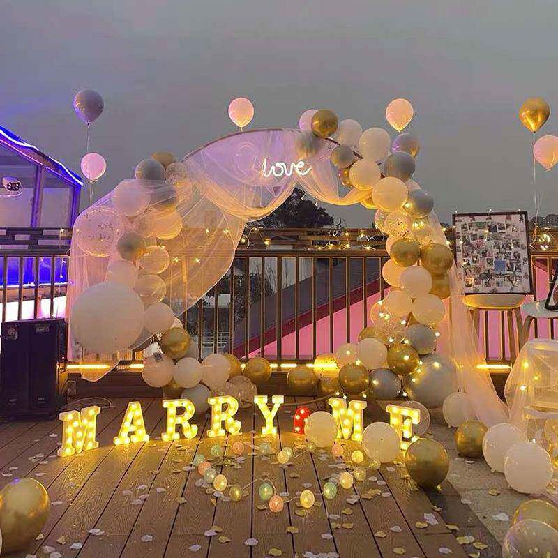 新款IND婚庆具艺创意圆环斜拱门铁背景单杆花门婚道礼户腿外草坪