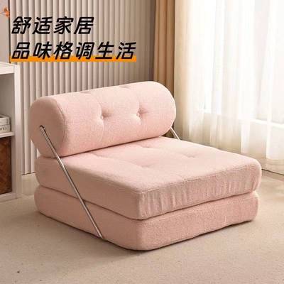 4I沙发床可折叠两用家用卧室豆腐块塔吉沙发床单人懒人沙发可躺可