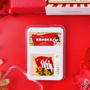 我和祖国一起成长邮票礼盒创意礼物少先队员入队礼物一年级开学礼