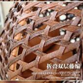 红吊椅双人吊篮藤椅客厅网吊床秋千用懒人家吊74206兰阳台成人摇