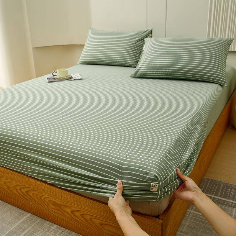 加厚棉磨毛床笠单防滑全席梦思床垫保套全包防尘床件999999套护罩