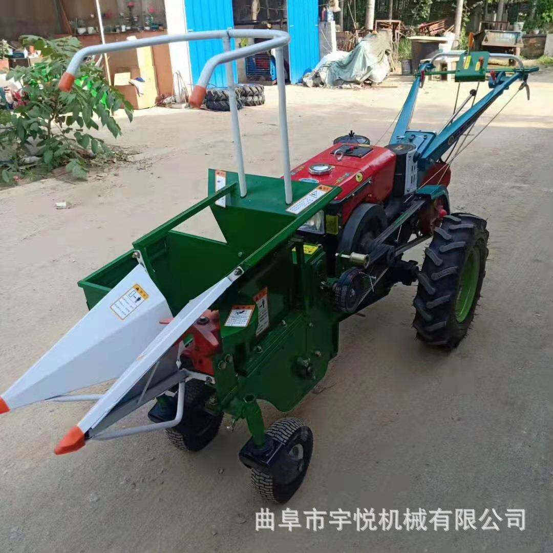 单行掰玉米ARG秸秸秆粉一体机掰玉收获机手扶拖拉机米割台