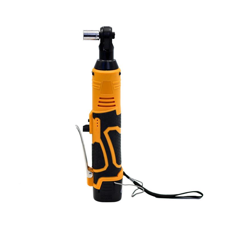 跨境新款16.8v锂电手棘轮扳90度直角手扳舞台桁架安装RQI工具