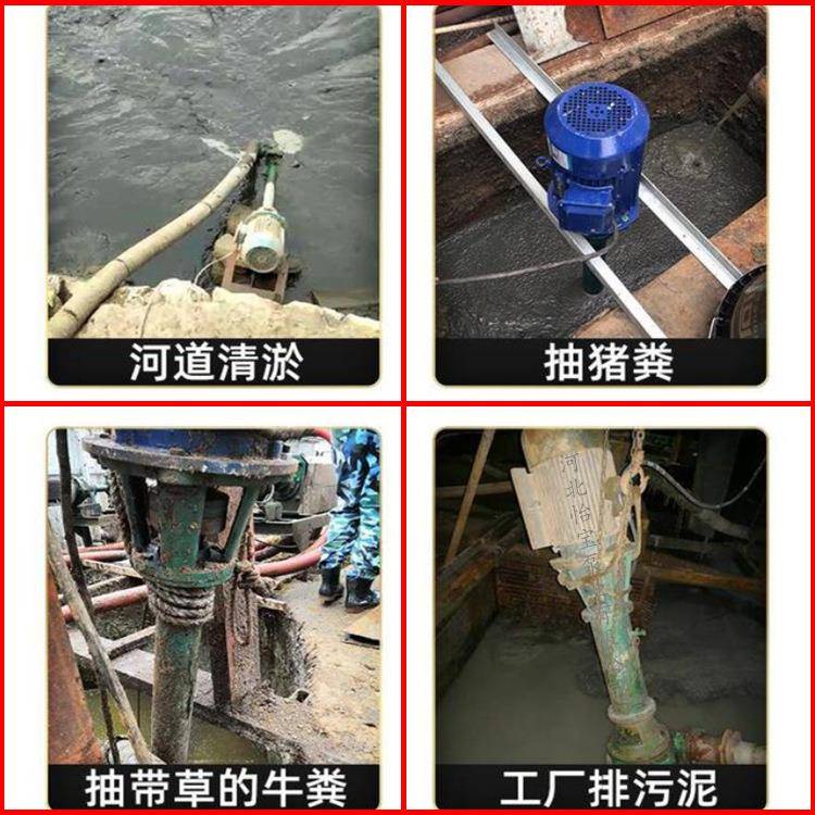 N50立-8L泥鱼OUD浆泵式塘清淤粪便排污泵2寸