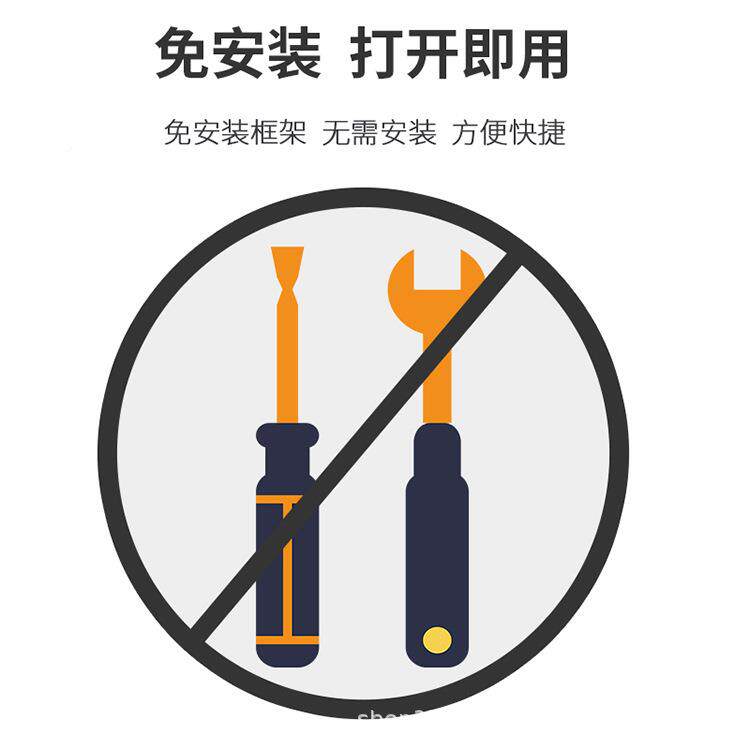 折叠床室办公睡午RQO休木板床家用午床海绵厂床二折床家可