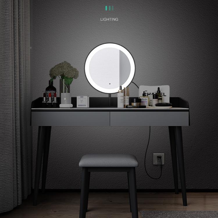 梳妆台SBJ奢卧2室简约风化妆台轻小型小户型主卧床边化桌妆205新