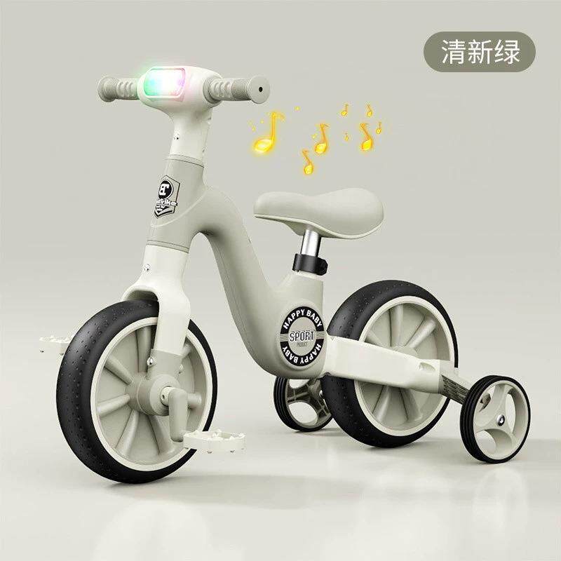 厂家儿童多功宝步能平衡三轮车车无品牌/带脚踏滑行车助车婴幼宝