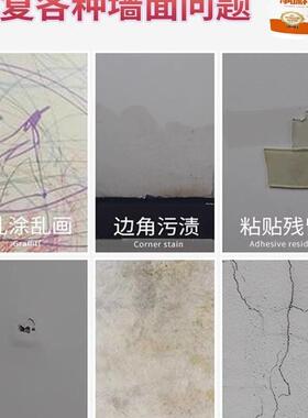 雅防腻补墙膏翻新白色家用子墙体防水潮防霉乳胶漆PTC墙森面修补
