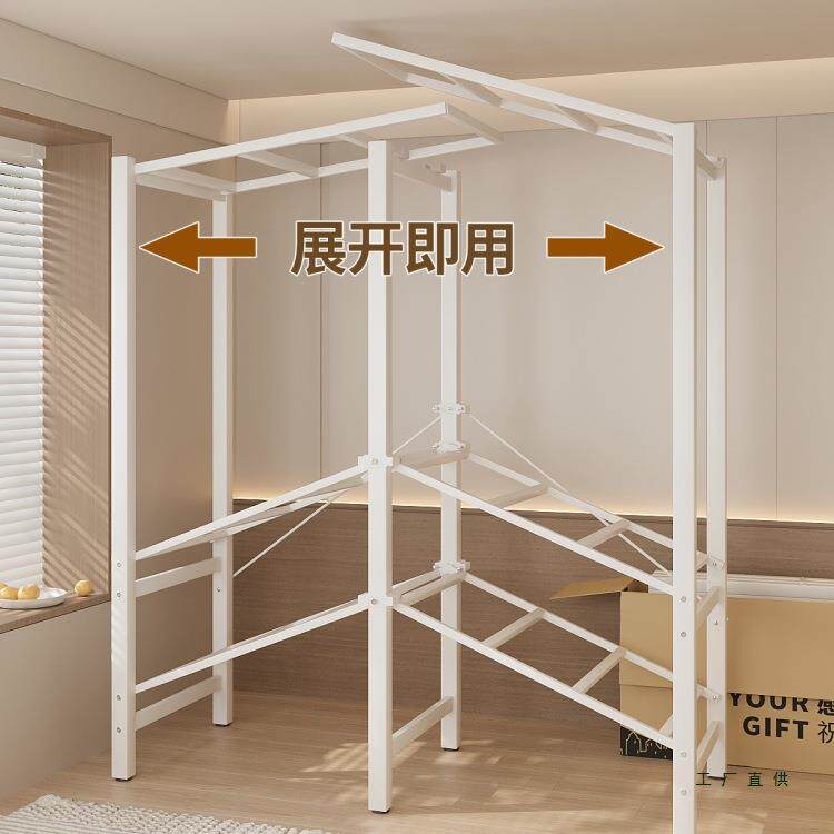 免安装柜家用卧室单人小户折叠衣柜型租房用简易衣出柜结985实衣