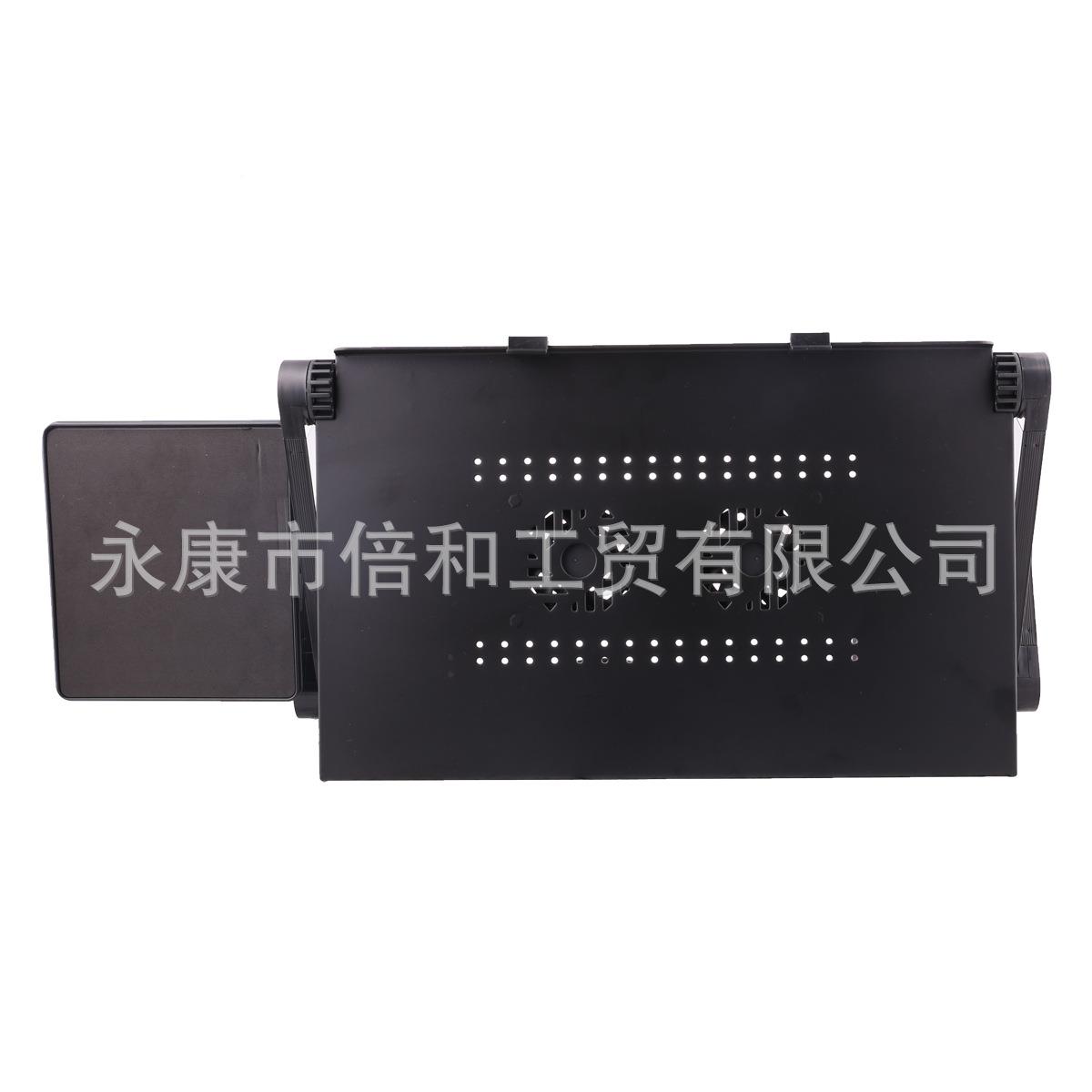 长多功能床加懒人上黑色双风扇铝GZE合金笔记本折叠电脑桌