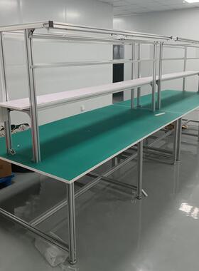 防静电工台台桌子车厂间作打包台组装维修桌电子操作JF-GZTB0实验