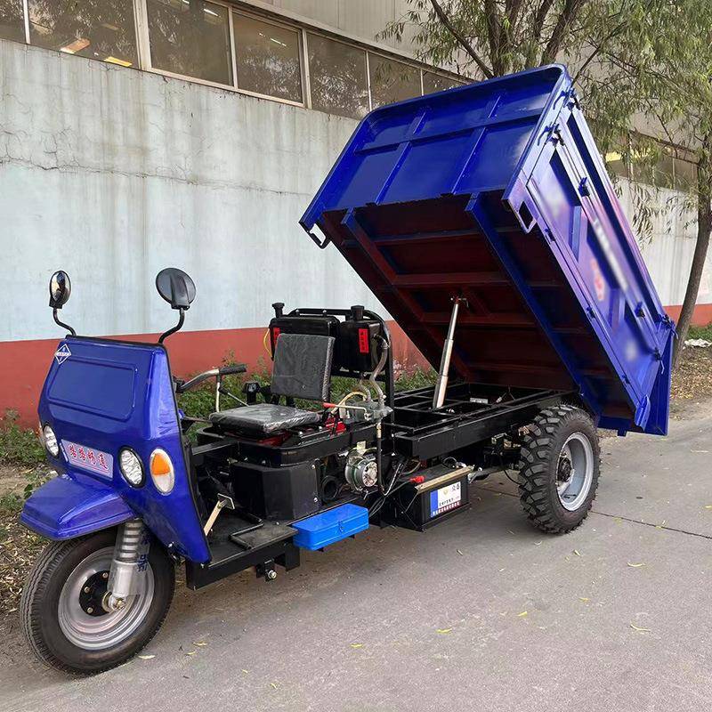 大马力建载拉重柴油三CGE轮车工程工地筑货重自卸柴油载中置三轮