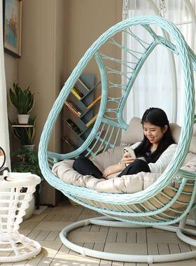 吊椅台家用摇椅吊阳篮摇椅子室内闲秋千摇篮休双人吊84892床藤椅