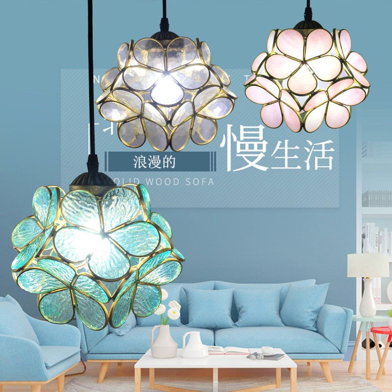 宝华蒂凡尼新款创意餐厅吊灯三头现代欧式简欧吧台饭厅餐桌灯具