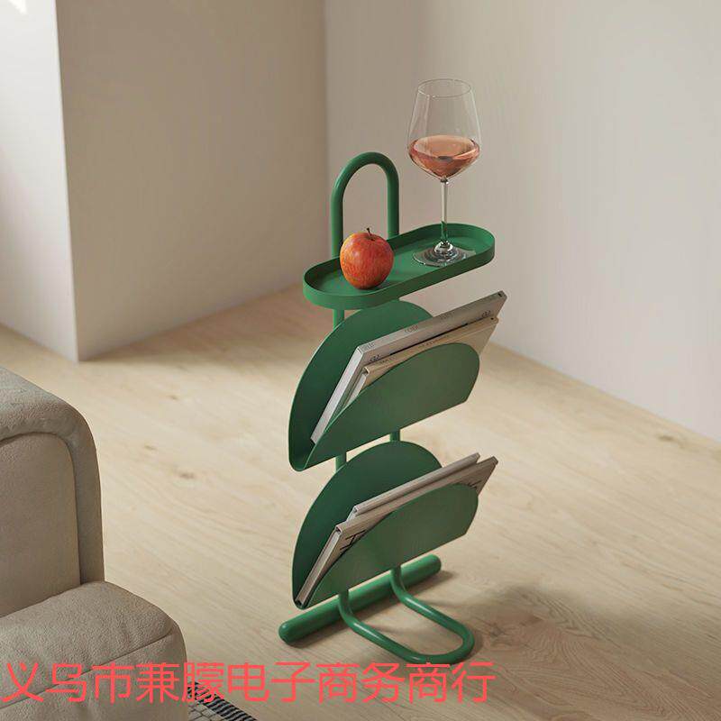发小几客沙厅阳欧妮安台茶几杂志书架卧边室床意头置物架创小桌子