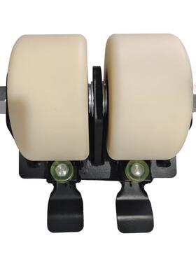 6寸8寸10寸双轮万向双重排龙ZPV轮特向重型万向轮双轮万承尼工地