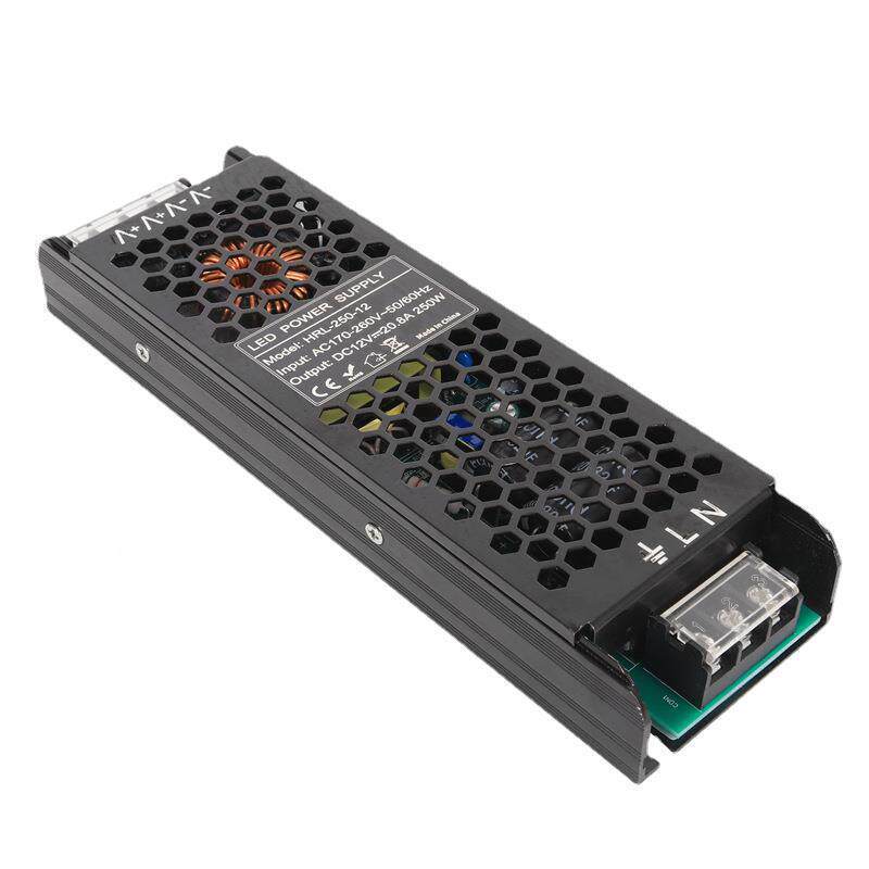 LDE黑金刚长开关电源12V250W灯条灯65466足带条稳压功率低压驱动