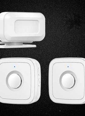 欢迎临感应器进口叮光咚门提店QJT醒铺迎宾语音提示器分体式感应