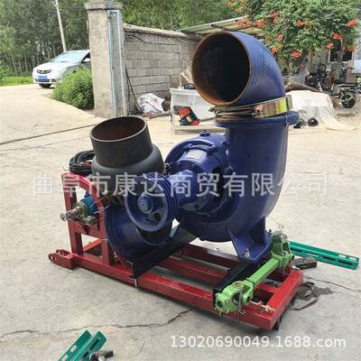 柴油机抽水泵六寸寸排水混VRZ排涝应急防程汛泵工八抽水流泵