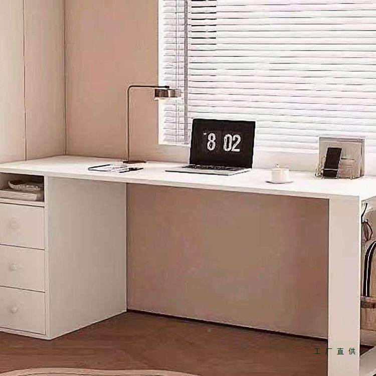 简约实木书桌书架一体985组合带抽屉置物办柜家用靠墙习电公桌学,住宅家具,电脑桌,淘宝优惠券,粉丝福利购,淘宝优惠卷