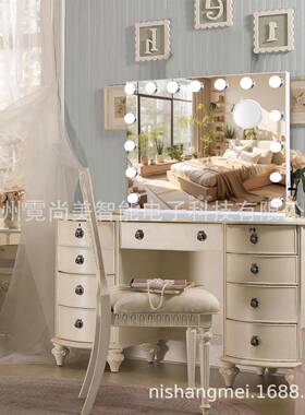 好莱美坞妆镜15LED灯泡台式LEE无品牌/化妆镜电商爆款LDD化妆镜