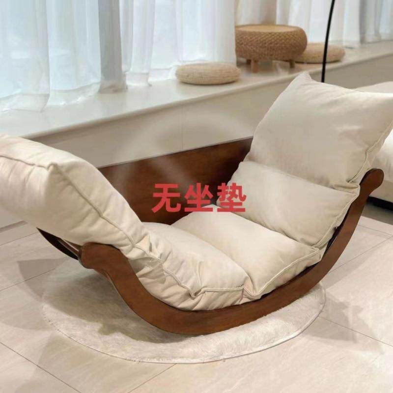 香船摇椅简约实木JWJ单人沙蕉发新款古家居躺椅客厅家用复闲休摇