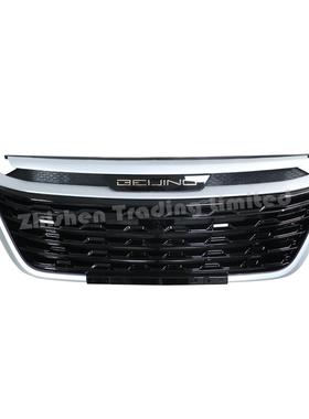 A00前98443北京汽车绅宝达X3智杠上中网进A0009844气通风网0格中