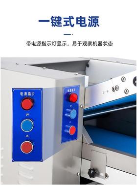 自商全压面机自动循环压面机不锈钢反复用压QIF挤压压面机设动备