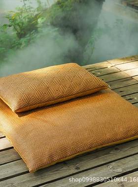 双面打坐瑾垫南怀先TXP生设计款木棉打支坐拜垫禅修垫七坐法静坐