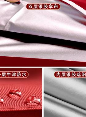 大商出伞户外摆摊雨伞遮阳F96697SS伞折叠用太摊地摊大号庭院加厚