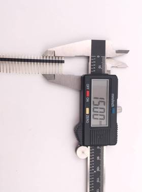 2.541mmPSO单排排针1*04P，针长5mm加长排针排母1×40P直插DIP热