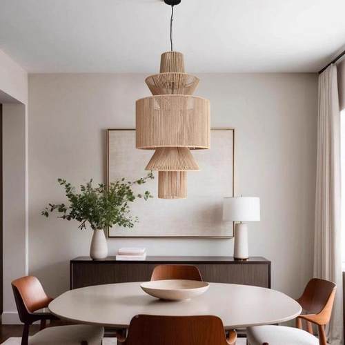 日式复酒古店民宿餐餐饮灯具个艺术创性意灯饰楼88123梯灯吊厅灯