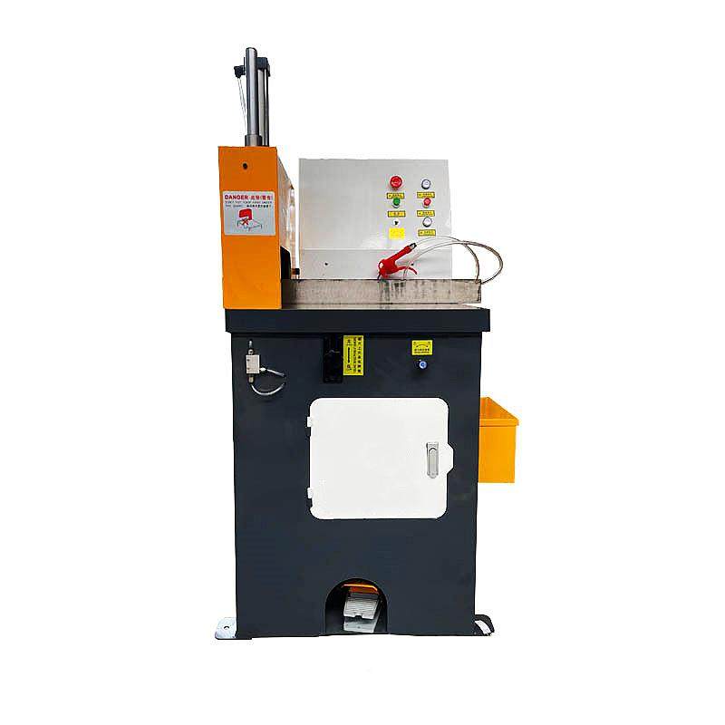 自压料式气切铝机动切45度角钢管割机121塑料动实心制品切割机